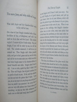 SHAKESPEARE JEST-BOOKS; Reprints of the Early and Very Rare Jest-Books Supposed to Have Been Used by Shakespeare.
