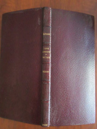 ESTHER: A YOUNG MAN'S TRAGEDY: TOGETHER WITH THE LOVE SONNETS OF PROTEUS.