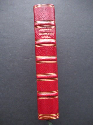 AURELII PRIDENTII CLEMENTIS QUA EXTANT. Nicolaus Heinsius... Ex Vetustissimus Exemplaribus Recensit...
