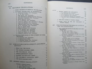 THE BIBLE IN AMERICA. Versions that have played their part in the making of the Republic.