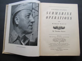 UNITED STATES SUBMARINE OPERATIONS IN WORLD WAR II.