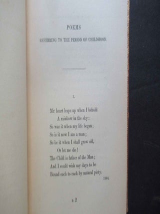 THE POETICAL WORKS OF WILLIAM WORDSWORTH.