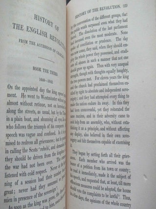 HISTORY OF THE ENGLISH REVOLUTION. From the Accession of Charles I.