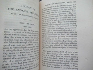 HISTORY OF THE ENGLISH REVOLUTION. From the Accession of Charles I.