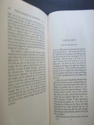 RUINS OF DESERT CATHAY. Personal Narrative of Explorations in Central Asia and Westernmost China.