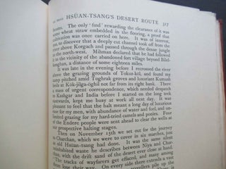 RUINS OF DESERT CATHAY. Personal Narrative of Explorations in Central Asia and Westernmost China.