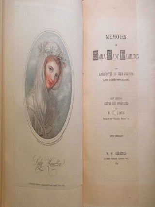 MEMOIRS OF EMMA LADY HAMILTON with Anecdotes of her Friends and Contemporaries
