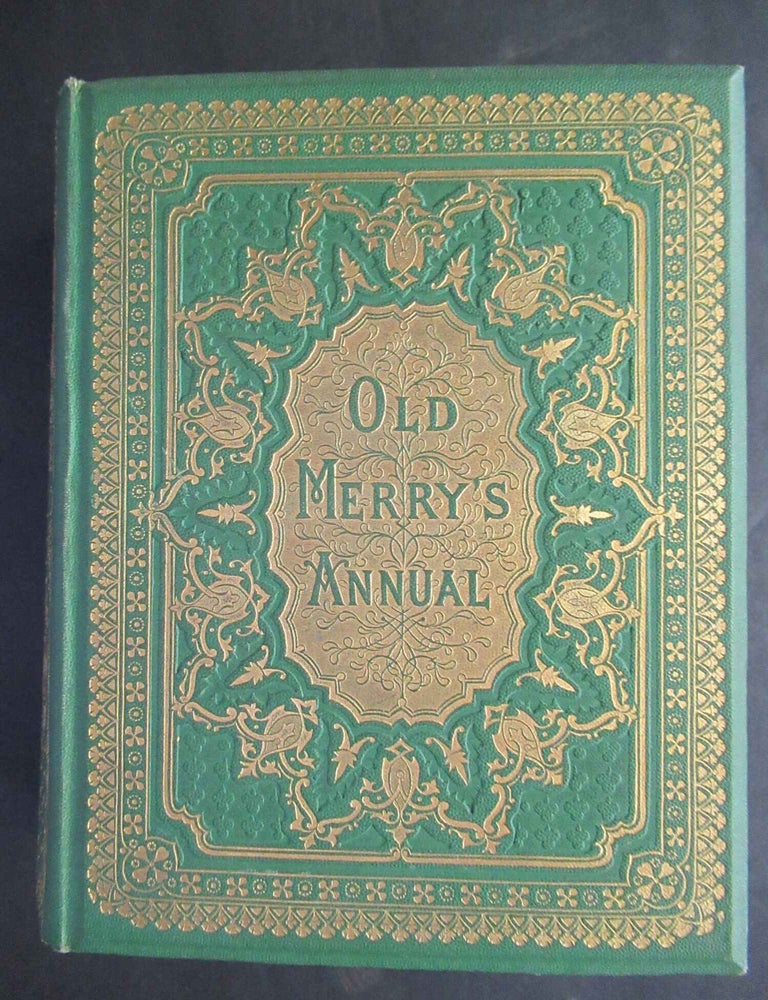 Item #24514 OLD MERRY'S ANNUAL. 1870. Contains Merry and Wise edited by Old Merry, 1869. ed Old Merry, Edwin Hodder Pseud.