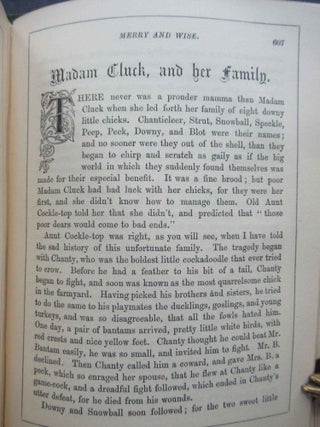 OLD MERRY'S ANNUAL. 1870. Contains Merry and Wise edited by Old Merry, 1869.