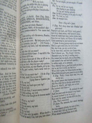 THE DRAMATIC WORKS OF SHAKESPEARE.