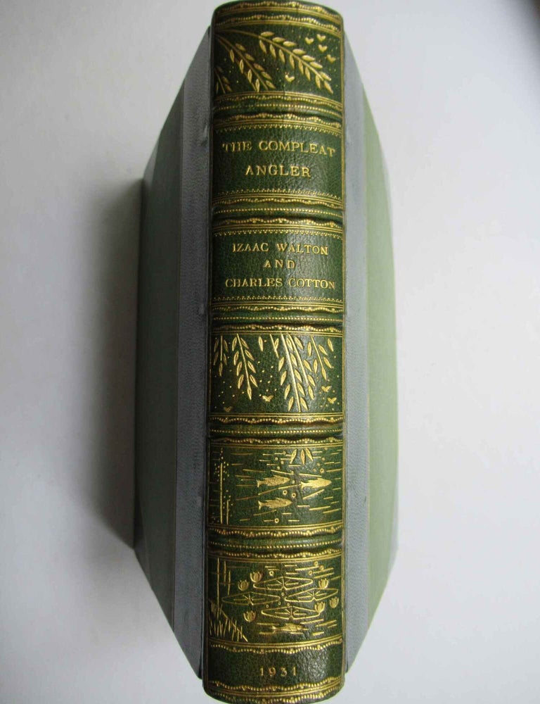 Item #24536 THE COMPLEAT ANGLER. Izaak Walton, Charles Cotton.