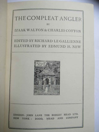 THE COMPLEAT ANGLER.
