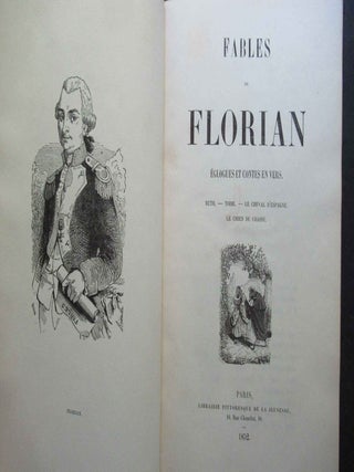 FABLES DE FLORIAN, ECLOGUES ET CONTES EN VERS.