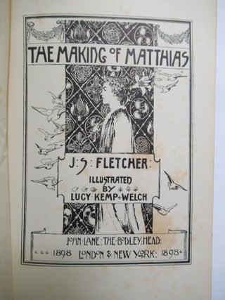 THE MAKING OF MATTHIAS.
