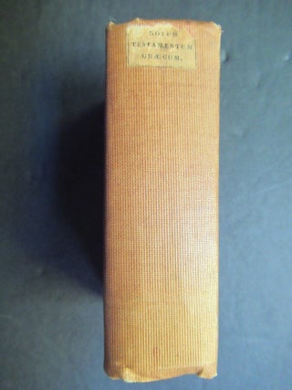 NOVUM TESTAMENTUM GRAECUM