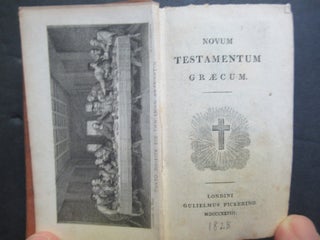 NOVUM TESTAMENTUM GRAECUM.