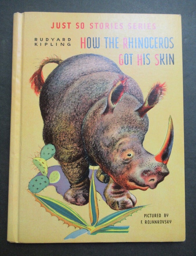 Item #24555 HOW THE RHINOCEROS GOT HIS SKIN, Just So Stories. Rudyard Kipling.