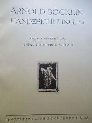 ARNOLD BOCKLIN HANDZEICHNUNGEN.