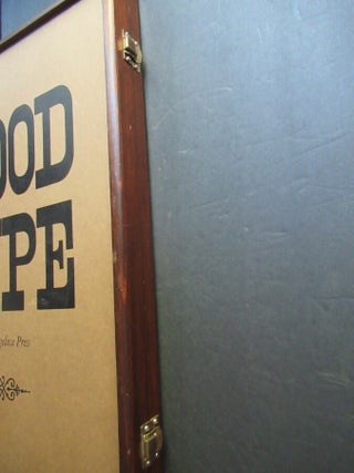 WOOD TYPE OF THE ANGELICA PRESS.