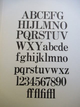 WOOD TYPE OF THE ANGELICA PRESS.