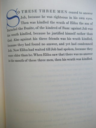 THE BOOK OF JOB.