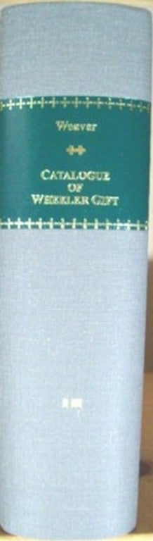 Item #8349 CATALOGUE OF THE WHEELER GIFT OF BOOKS, PAMPHLETS AND PERIODICALS IN THE LIBRARY OF THE AMERICAN INSTITUTE OF ELECTRICAL ENGINEERS. William D. Weaver, ed.